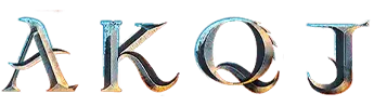 左側冰龍吐熄: A、K、Q、J。