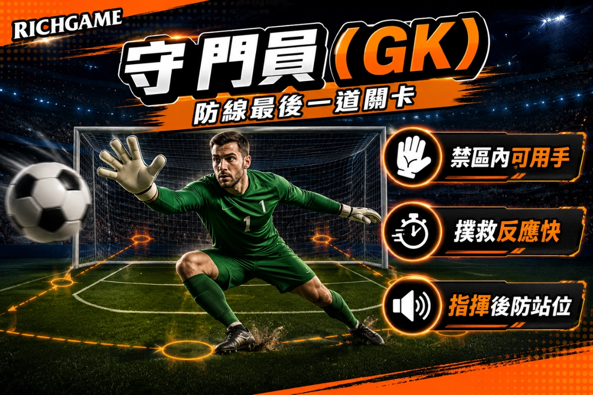 守門員(GK)